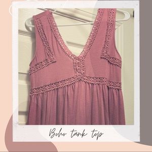 Boho tank top
